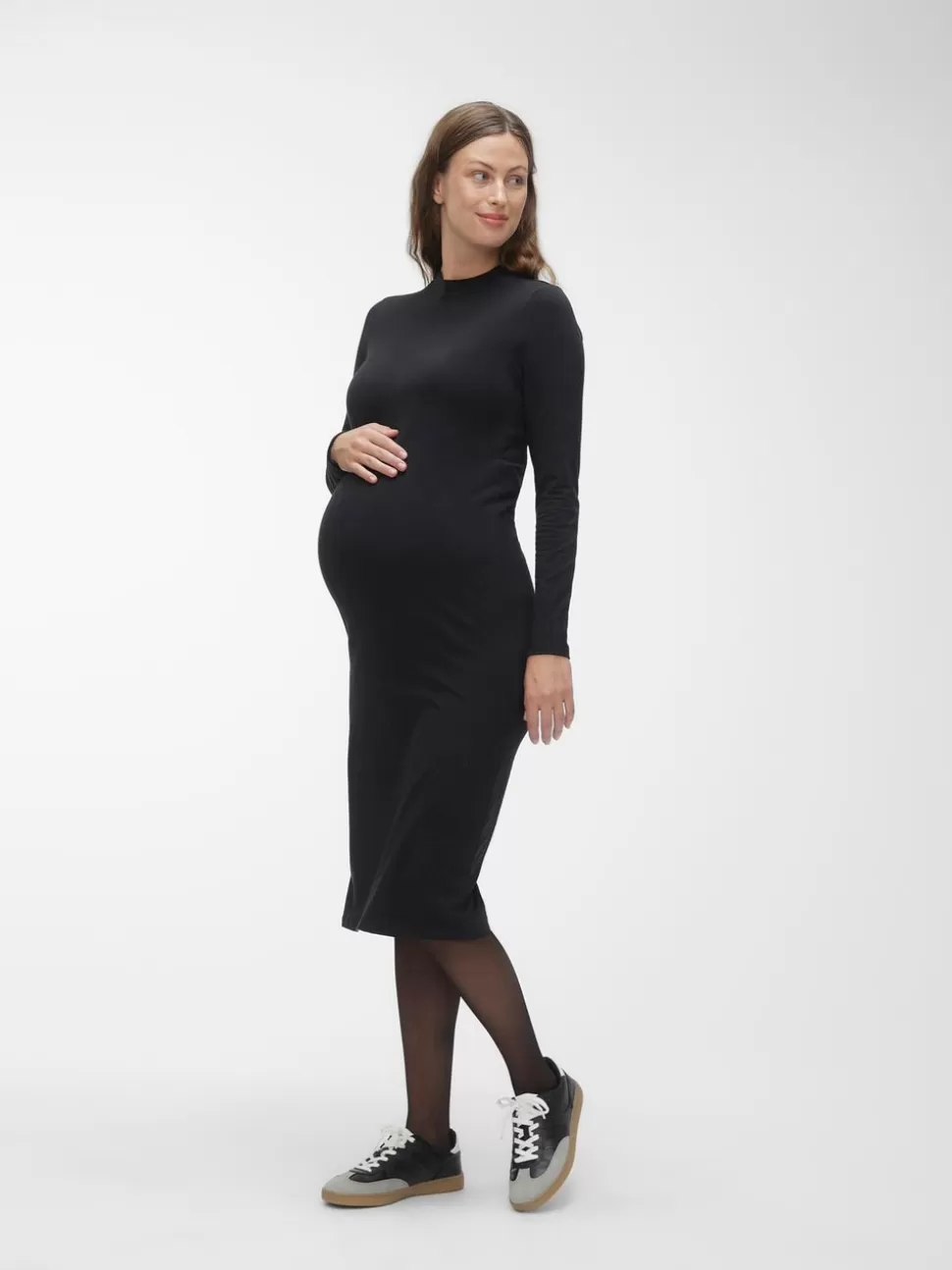 Klänningar^VERO MODA MLEVA Gravidklänning Black