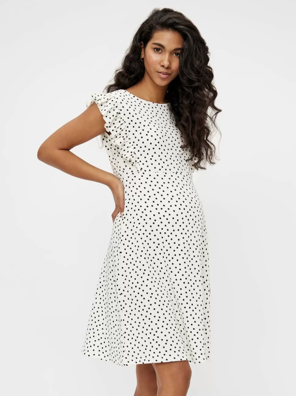 Klänningar^VERO MODA MLEVELIN Gravidklänning Snow White
