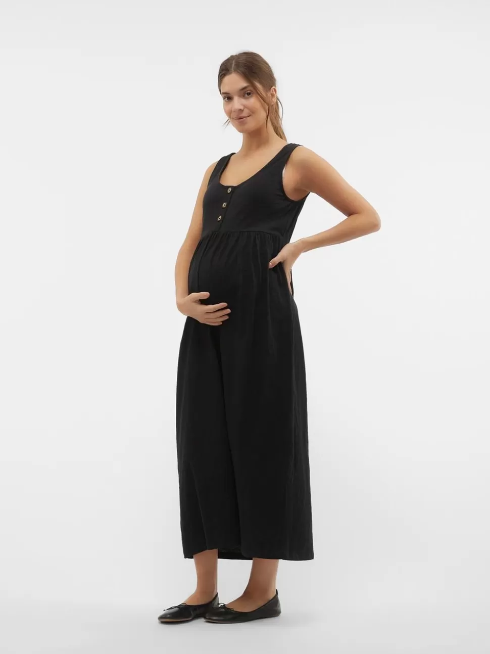 Amningskläder | Klänningar^VERO MODA MLEVI Gravidklänning Black