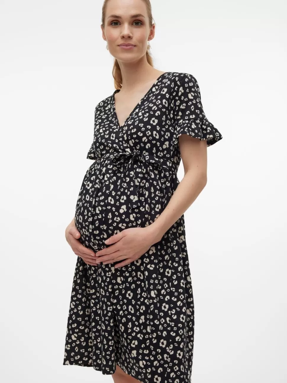 Amningskläder | Klänningar^VERO MODA MLHAZELA Gravidklänning Black