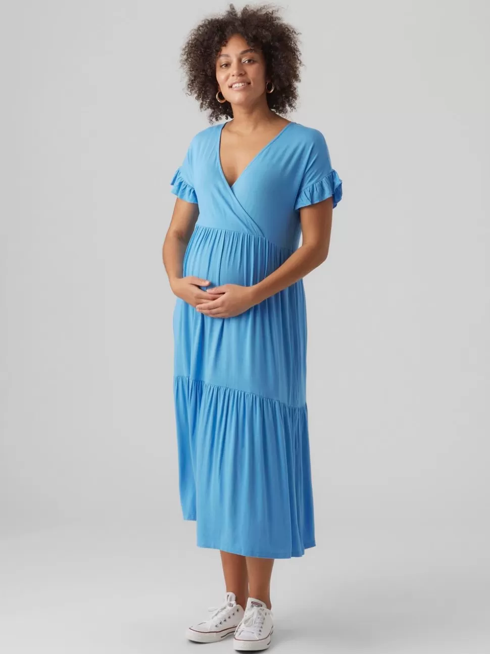 Amningskläder | Klänningar^VERO MODA MLHELEN Gravidklänning Azure Blue