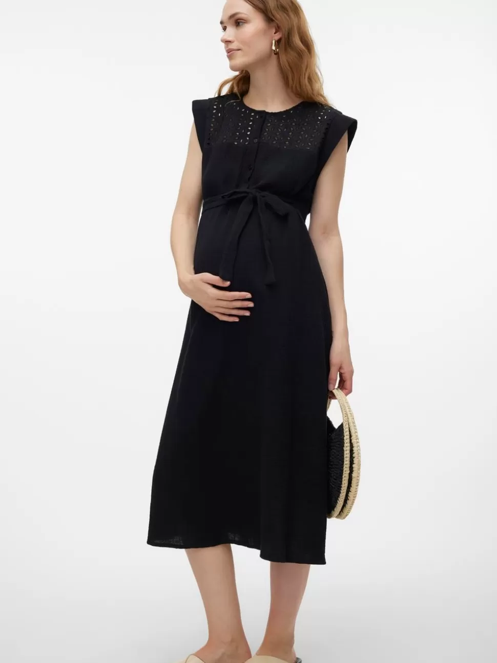 Amningskläder | Klänningar^VERO MODA MLJUANA Gravidklänning Black