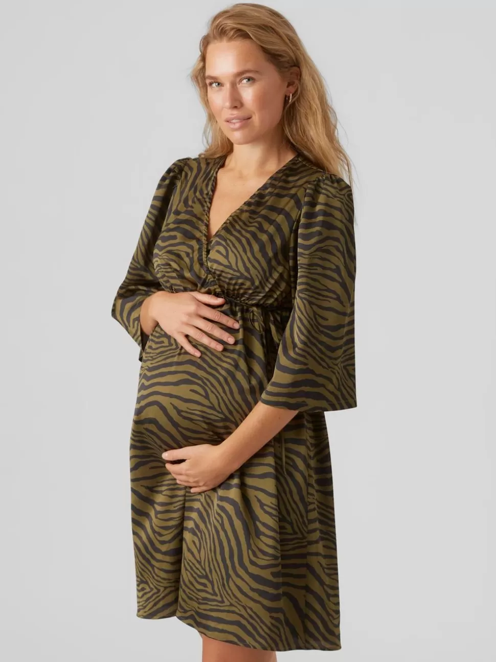 Festkläder | Amningskläder^VERO MODA MLLEANDRA Gravidklänning Winter Moss