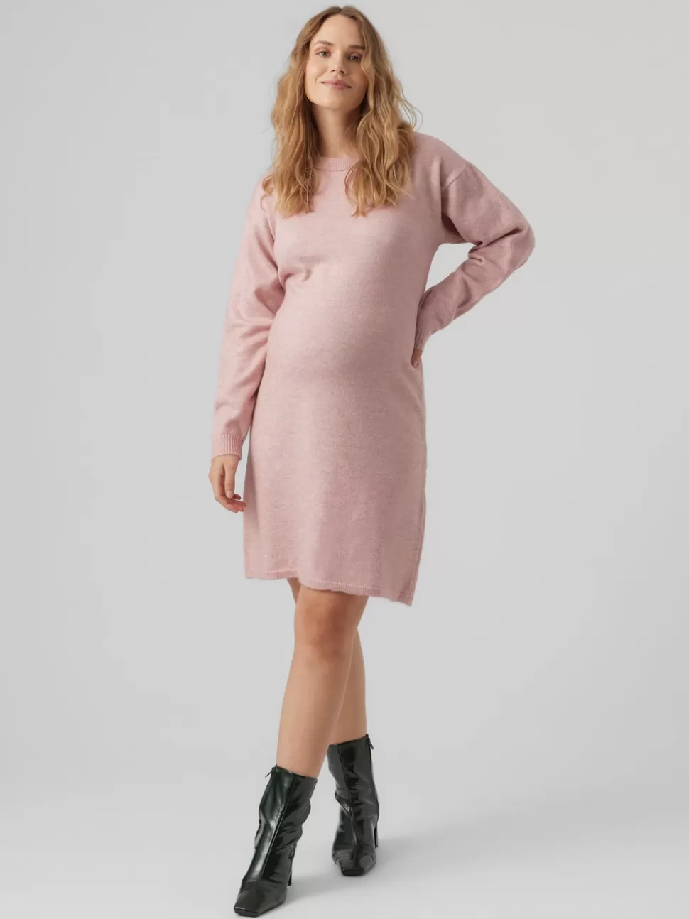 Klänningar^VERO MODA MLLIGHT Gravidklänning Misty Rose