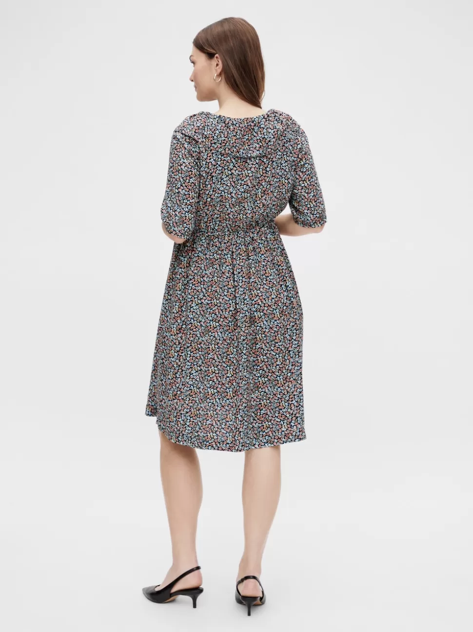 Klänningar^VERO MODA MLLYLA Gravidklänning Blueberry