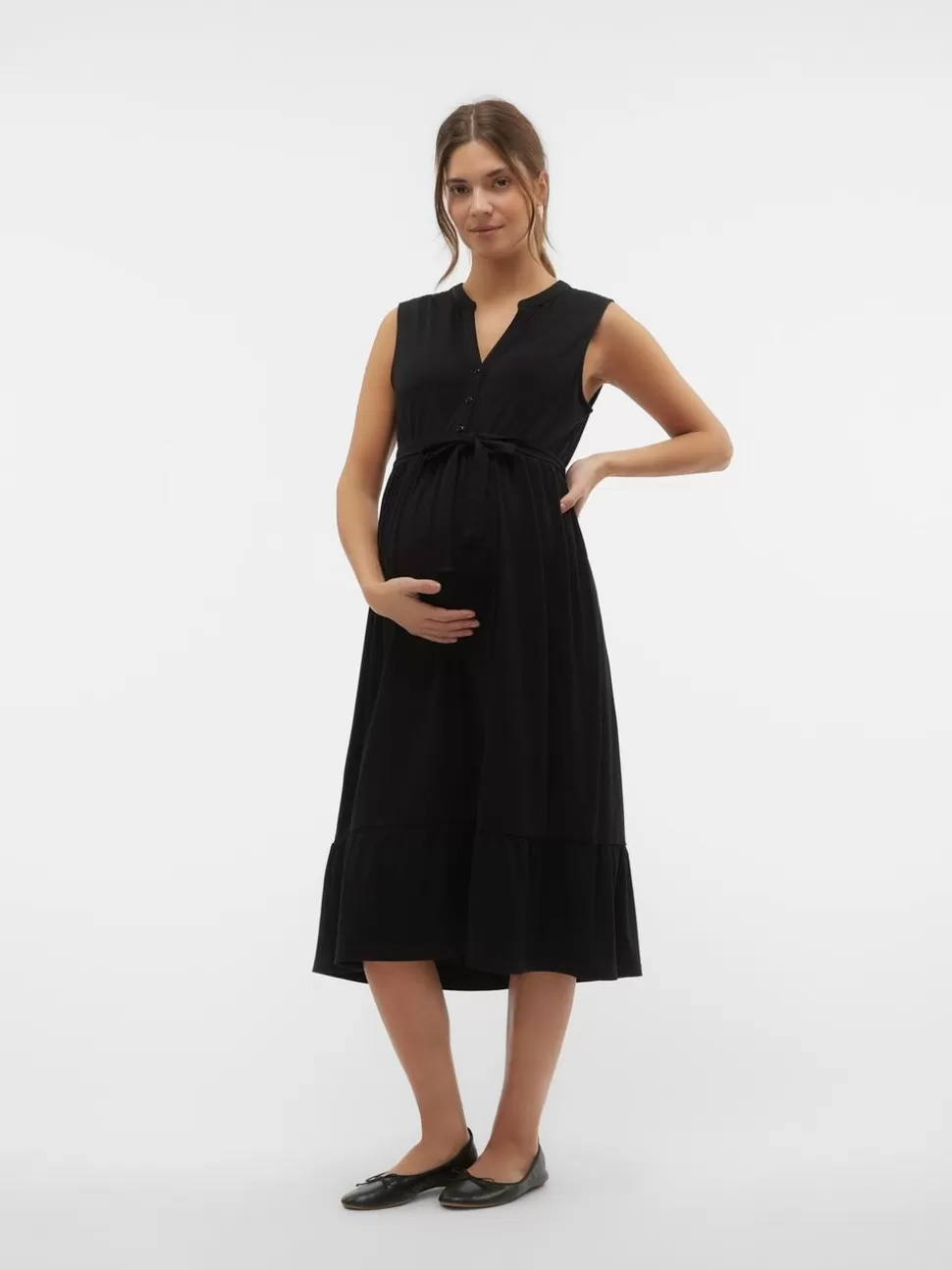 Amningskläder | Klänningar^VERO MODA MLMACY Gravidklänning Black