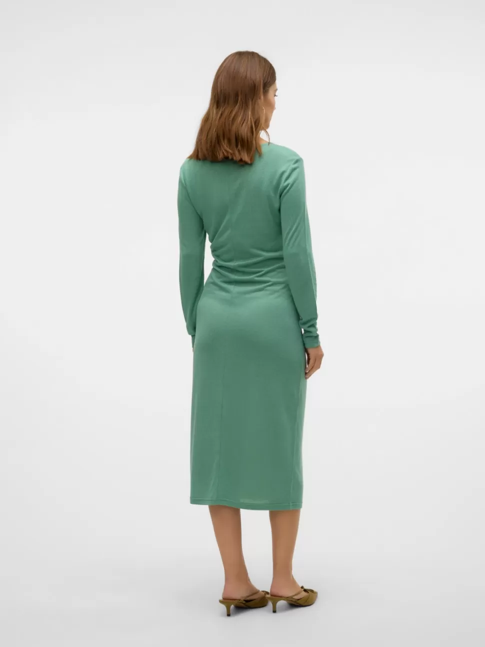 Klänningar^VERO MODA MLMAEVE Gravidklänning Forest Green