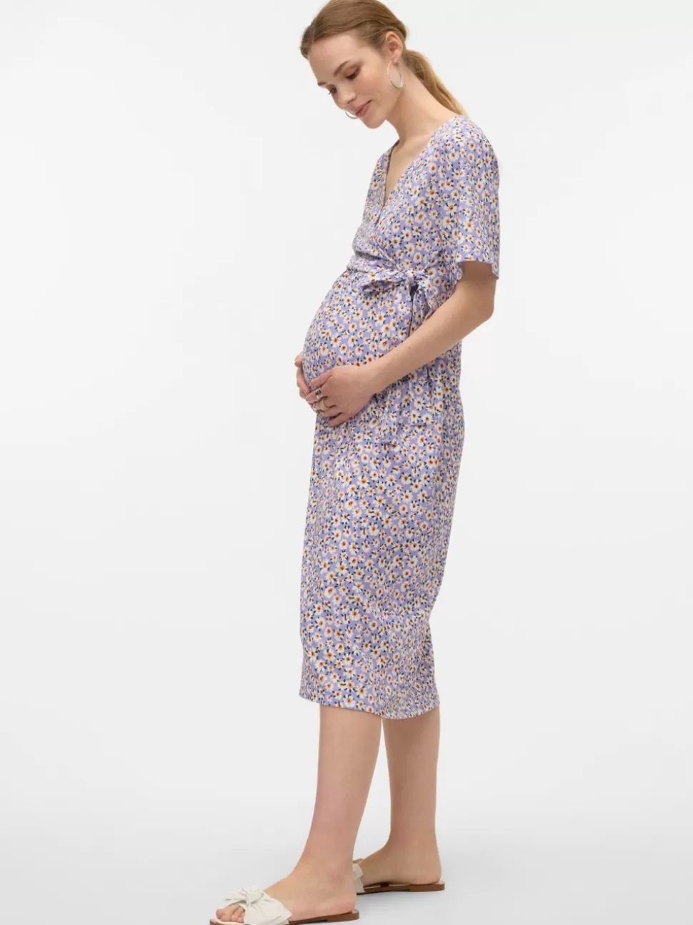 Festkläder | Amningskläder^VERO MODA MLMARIA Gravidklänning Orchid Petal