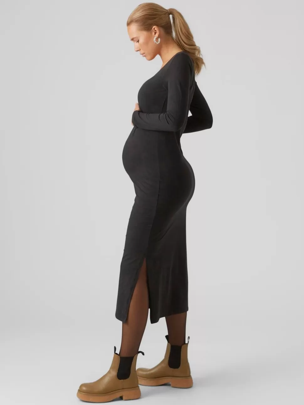 Klänningar^VERO MODA MLMIA Gravidklänning Black