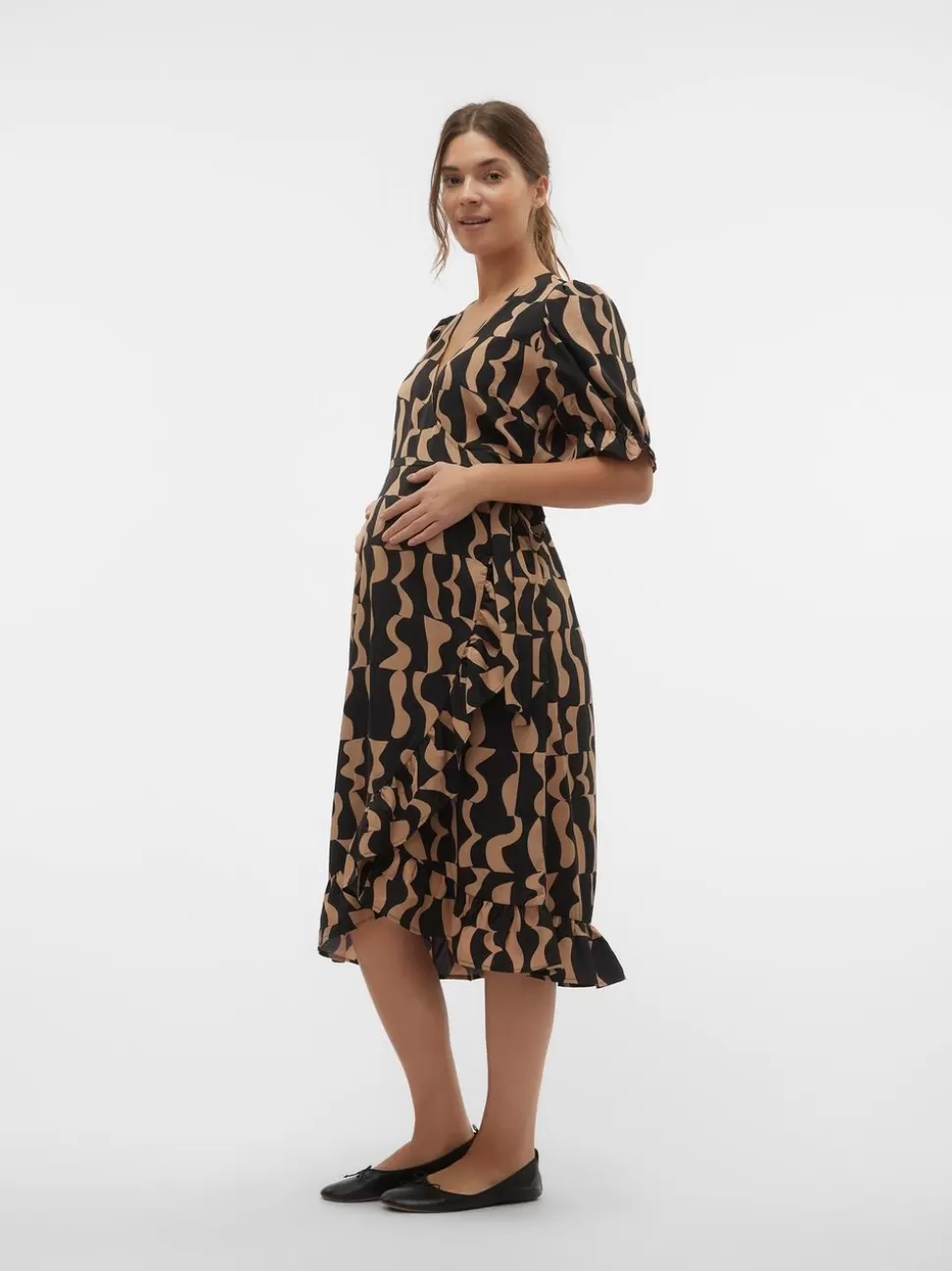 Festkläder | Klänningar^VERO MODA MLMICEL Gravidklänning Savannah Tan