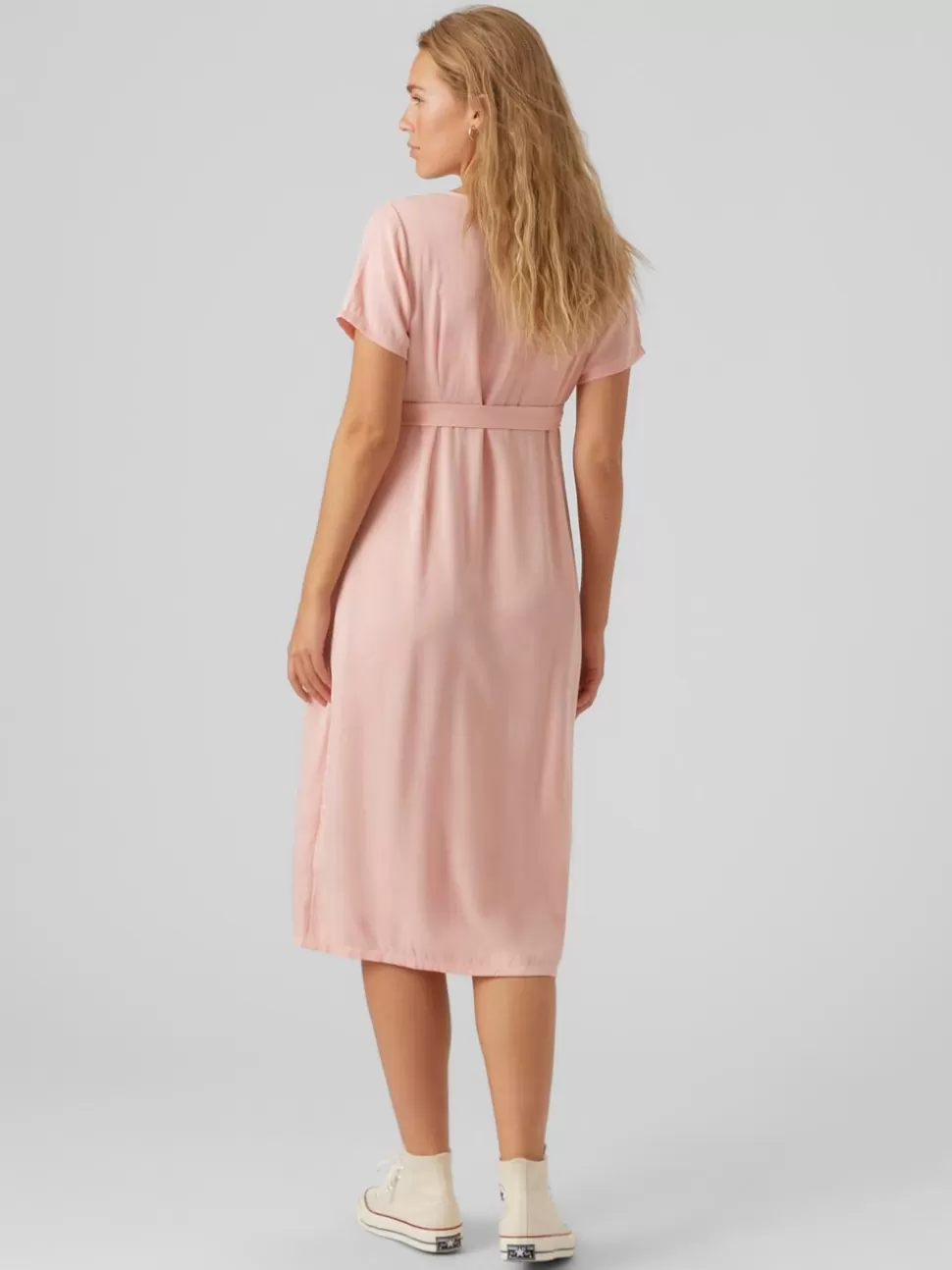 Klänningar^VERO MODA MLMIRABEL Gravidklänning Silver Pink