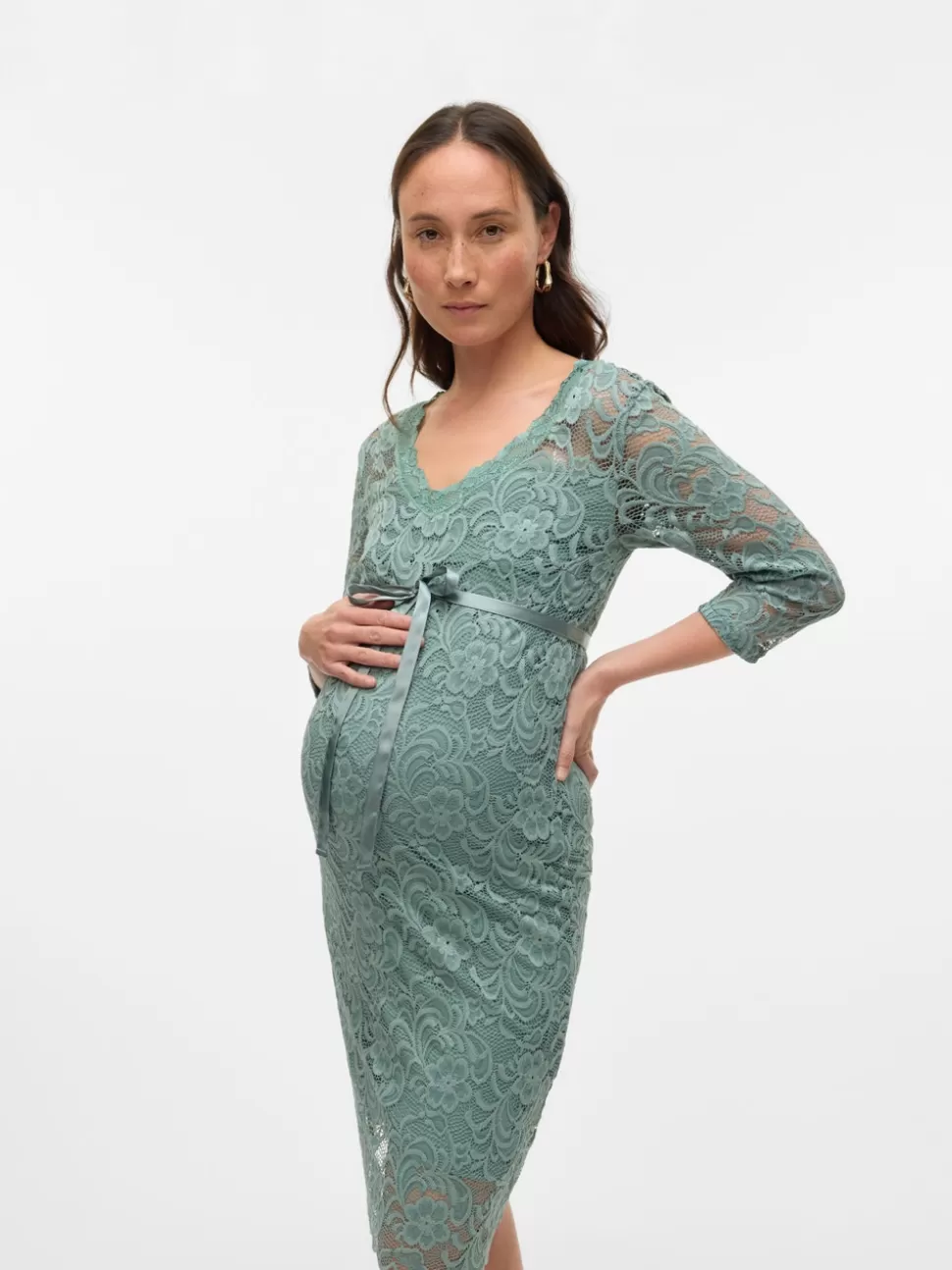 Festkläder | Klänningar^VERO MODA MLMIVANA Gravidklänning Chinois Green