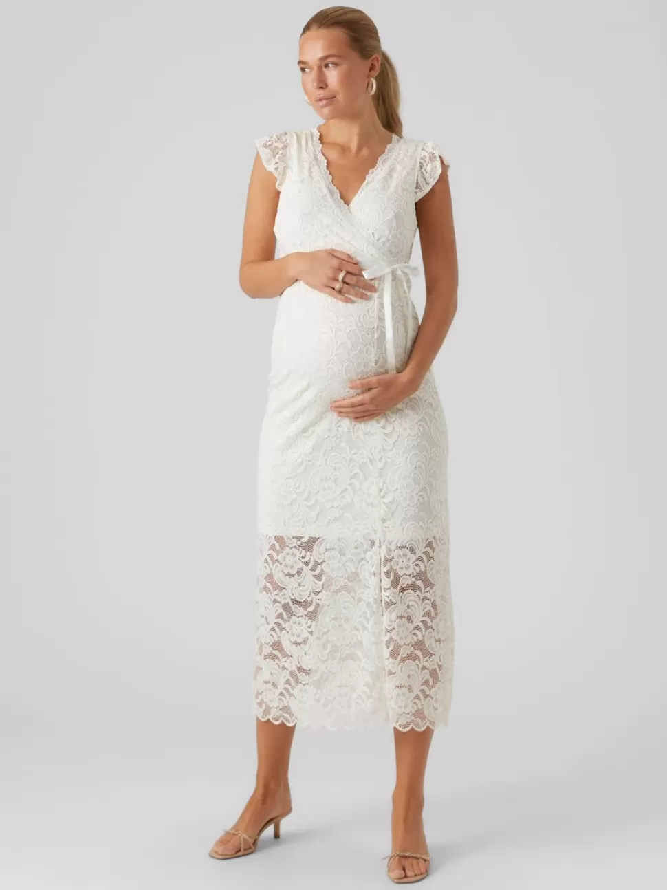Amningskläder | Klänningar^VERO MODA MLMIVANA Gravidklänning Snow White
