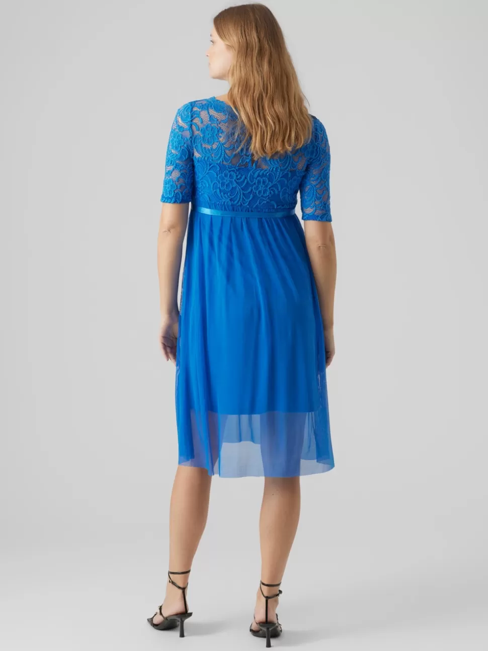 Klänningar^VERO MODA MLMIVANA Gravidklänning French Blue