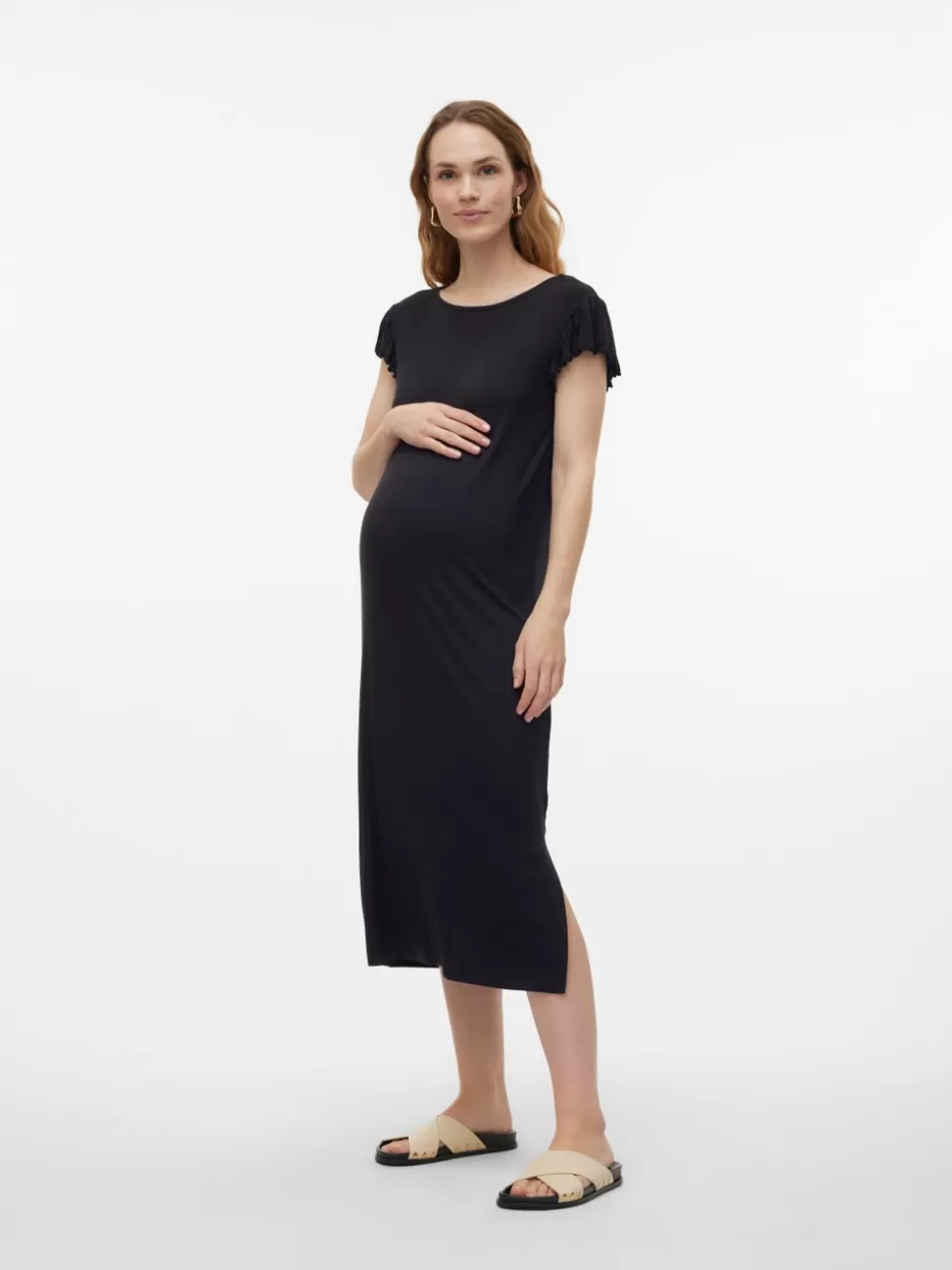 Klänningar^VERO MODA MLMOLLY Gravidklänning Black