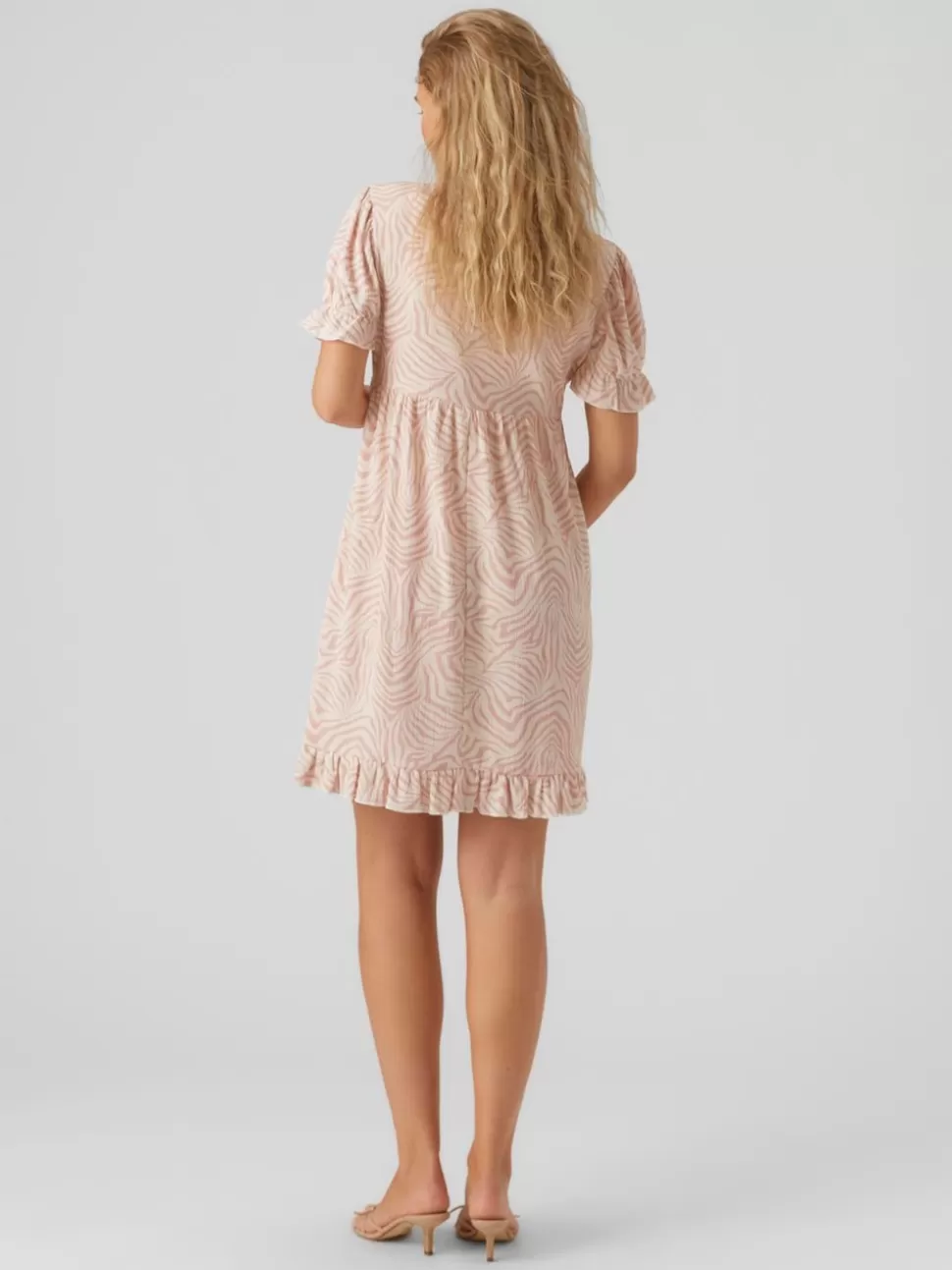 Klänningar^VERO MODA MLNAOMI Gravidklänning Barely Pink