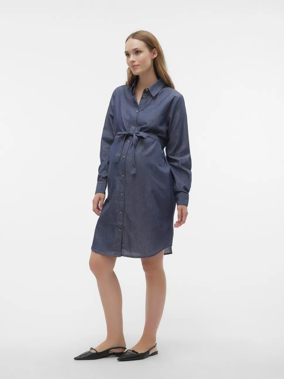 Amningskläder | Klänningar^VERO MODA MLNATALIA Gravidklänning Medium Blue Denim