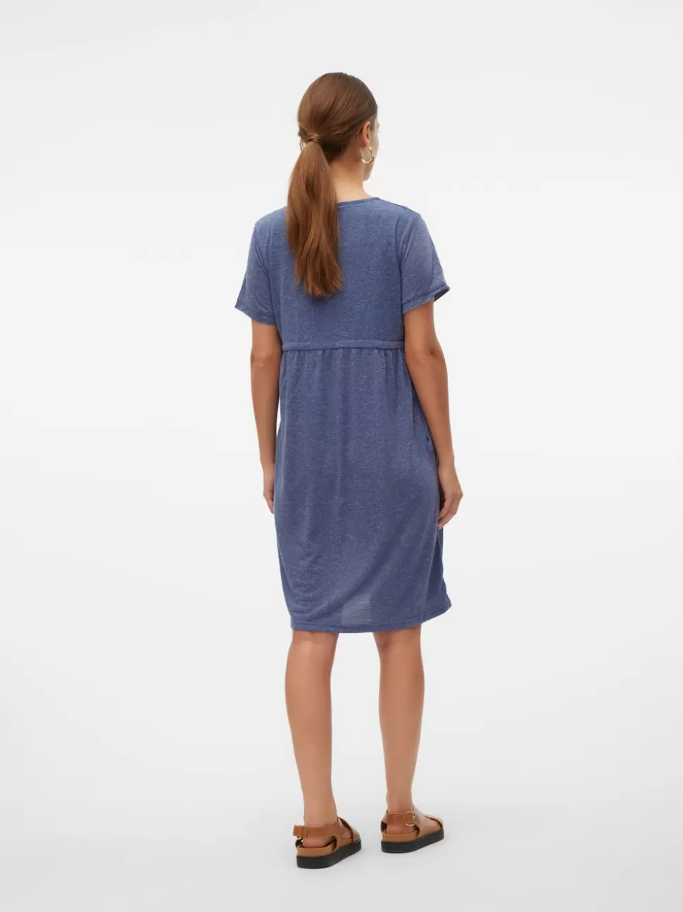 Amningskläder | Klänningar^VERO MODA MLNELLI Gravidklänning Blue Indigo