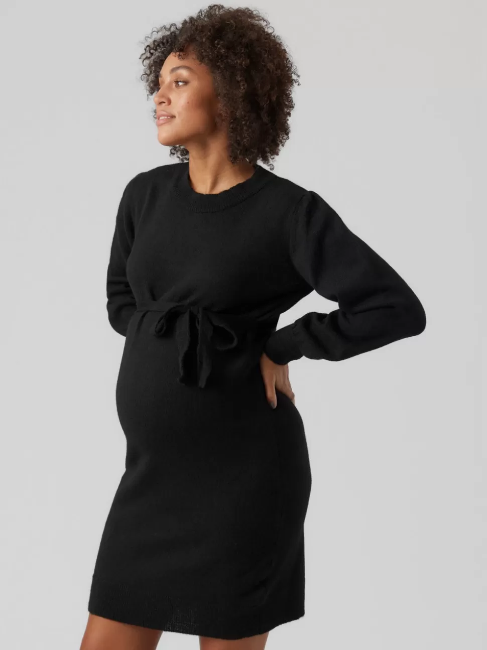 Klänningar^VERO MODA MLNEWANNE Gravidklänning Black