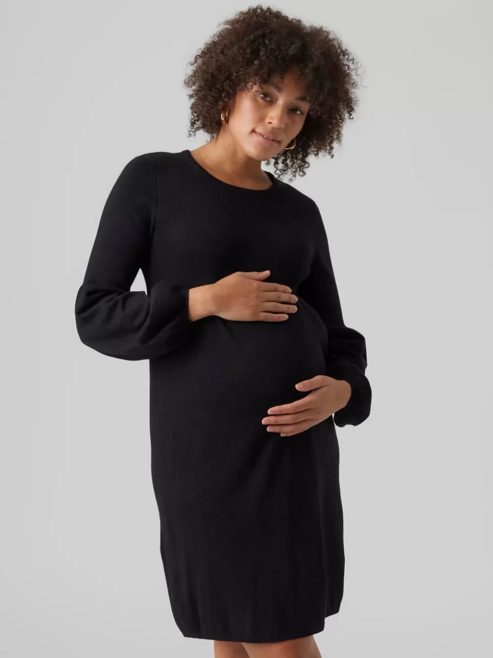 Klänningar^VERO MODA MLNEWRACHEL Gravidklänning Black