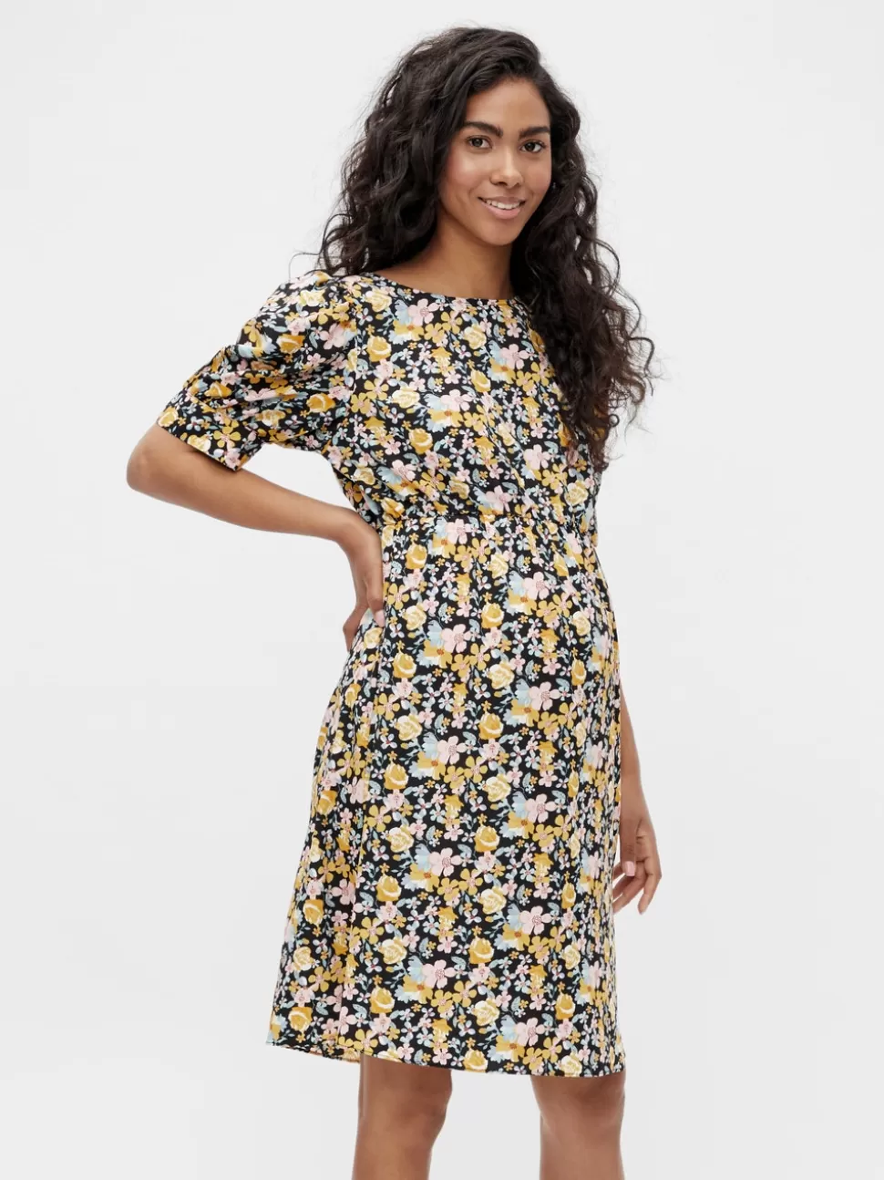 Klänningar^VERO MODA MLNEWRAZ Gravidklänning Black