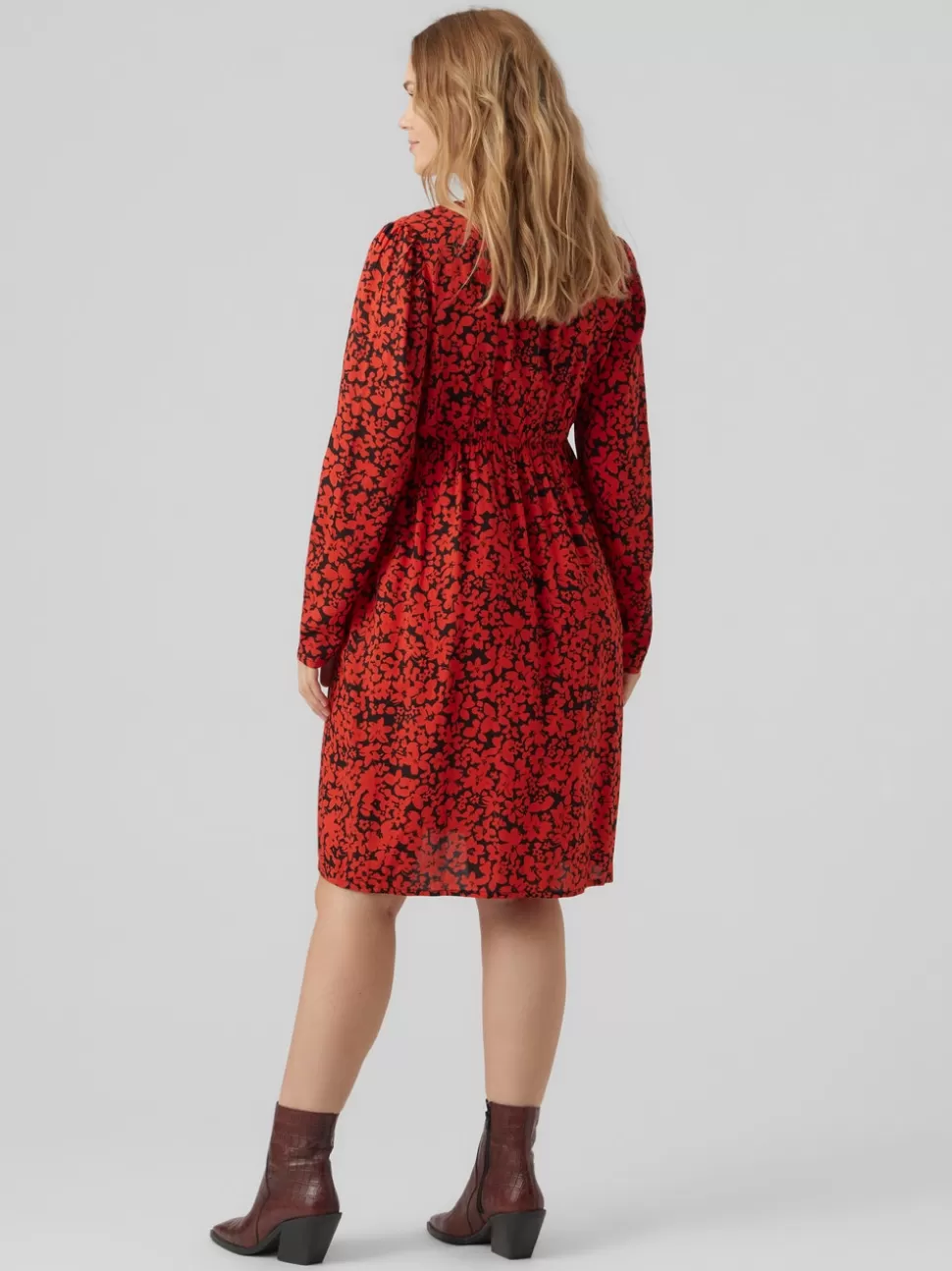 Amningskläder | Klänningar^VERO MODA MLONORA Gravidklänning High Risk Red
