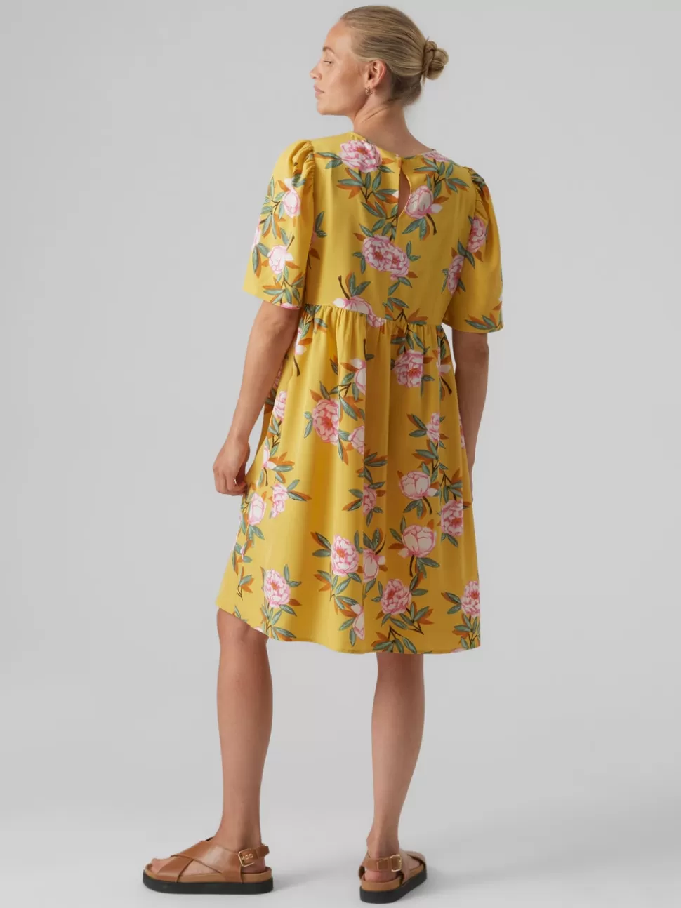 Klänningar^VERO MODA MLPALMA Gravidklänning Maize