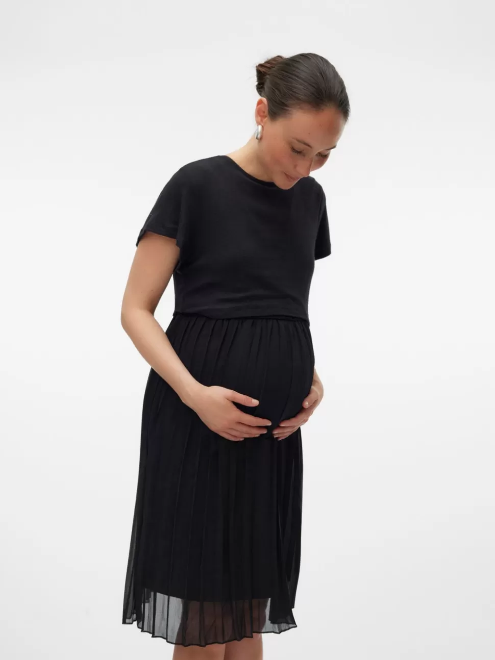 Amningskläder | Klänningar^VERO MODA MLRAINA Gravidklänning Black