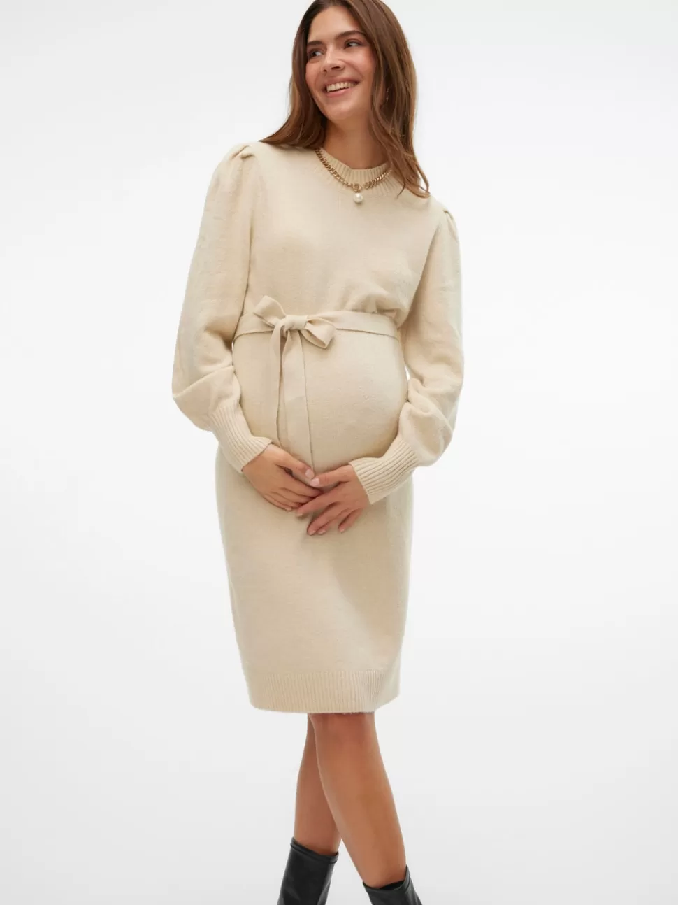 Klänningar^VERO MODA MLRAQUEL Gravidklänning Birch