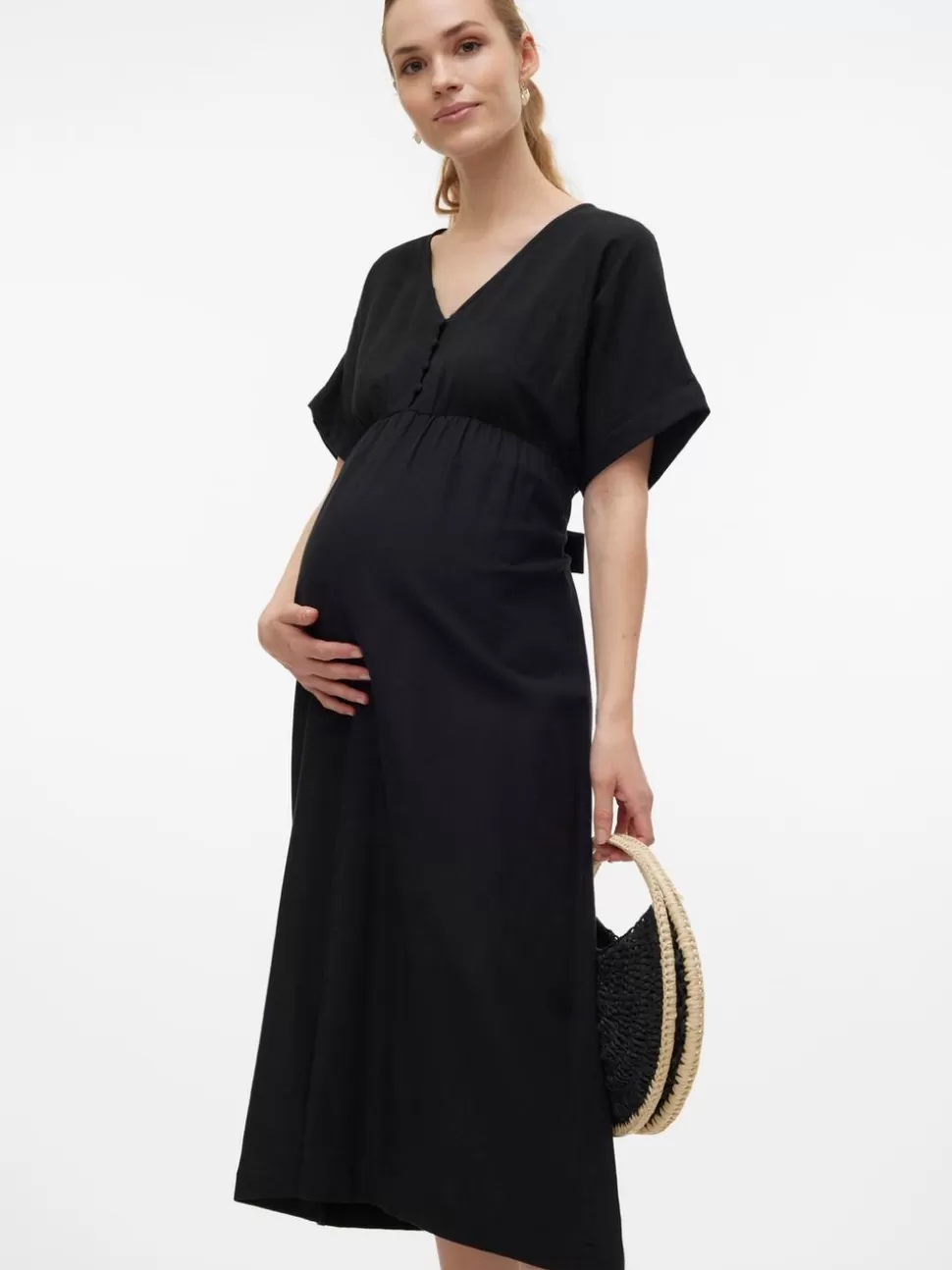 Amningskläder | Klänningar^VERO MODA MLSANA Gravidklänning Black
