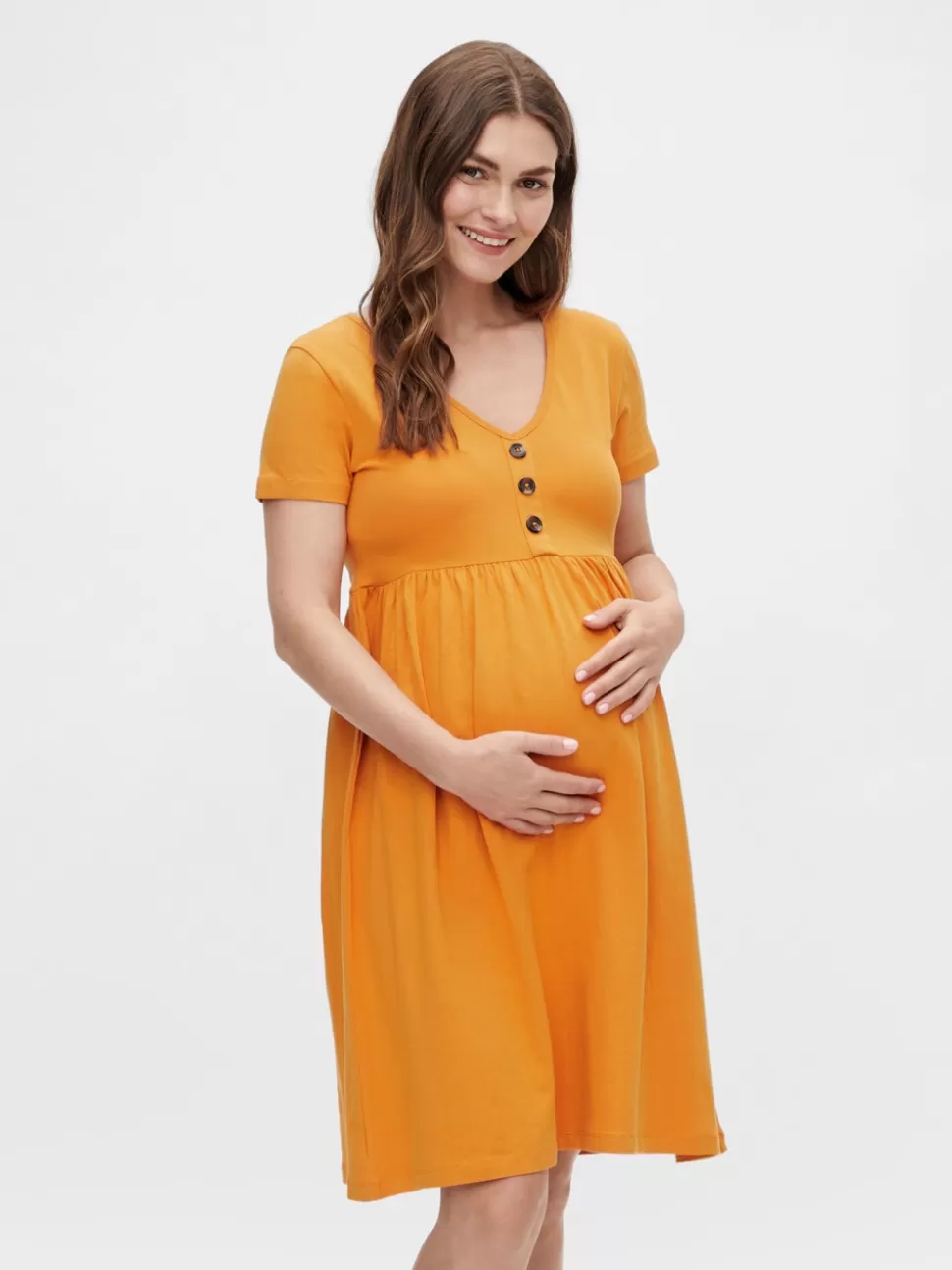 Klänningar^VERO MODA MLSANDRA Gravidklänning Desert Sun