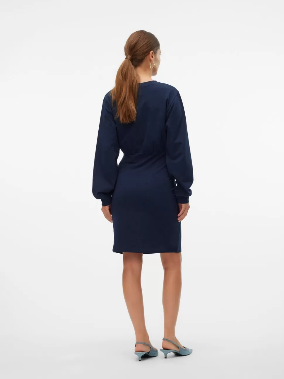 Klänningar^VERO MODA MLSINE Gravidklänning Navy Blazer