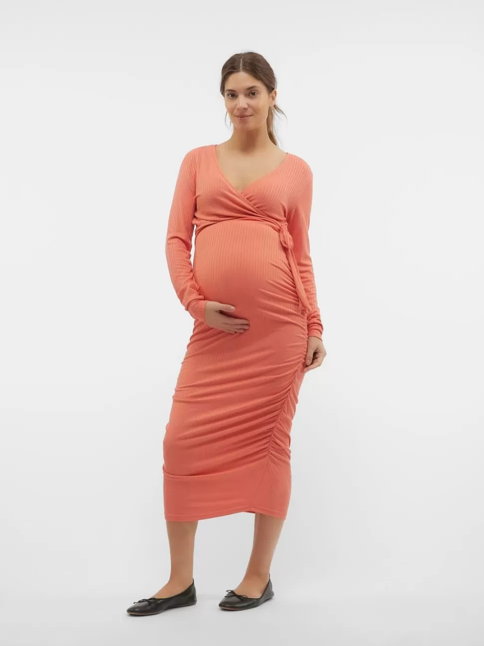 Amningskläder | Klänningar^VERO MODA MLTRINITY Gravidklänning Burnt Sienna