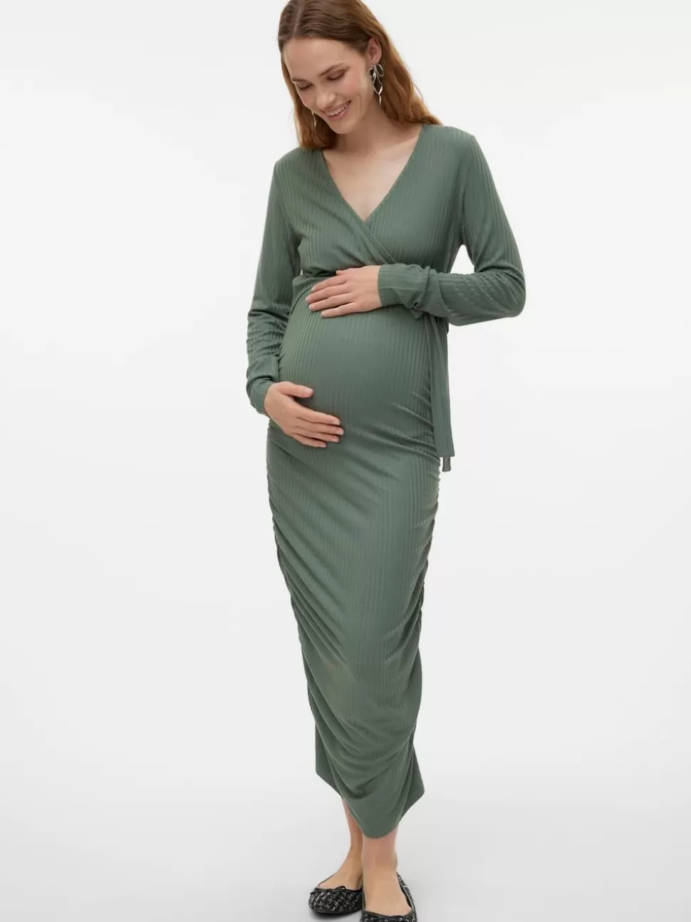 Amningskläder | Klänningar^VERO MODA MLTRINITY Gravidklänning Laurel Wreath