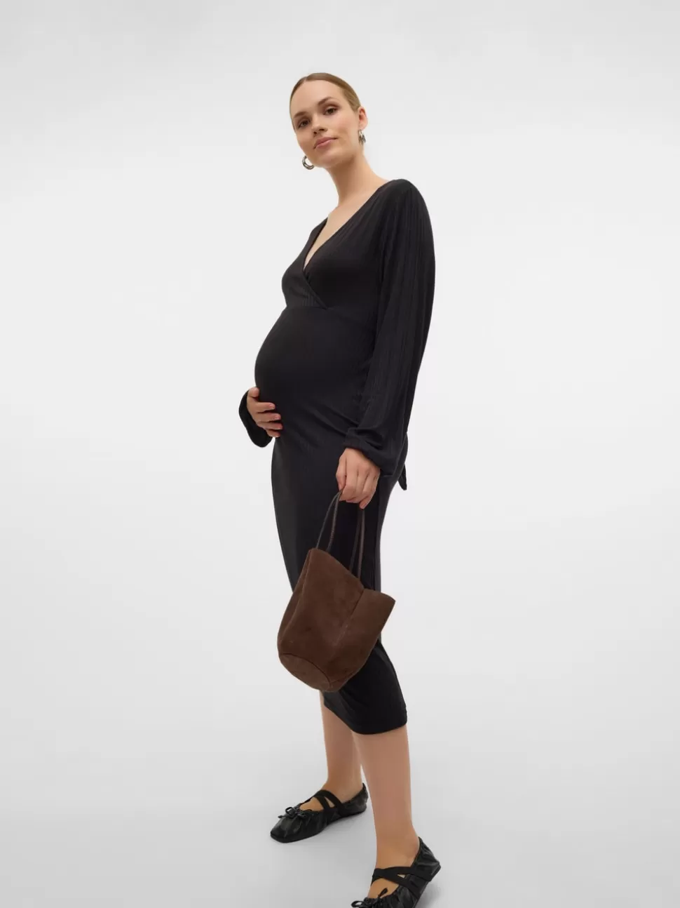 Amningskläder | Klänningar^VERO MODA MLTRINITY Gravidklänning Black