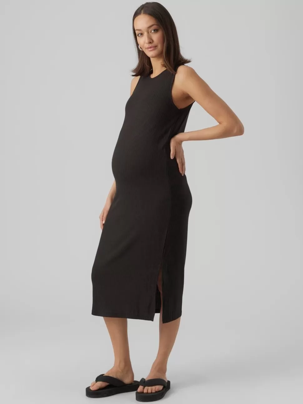 Klänningar^VERO MODA MLTRINITY Gravidklänning Black