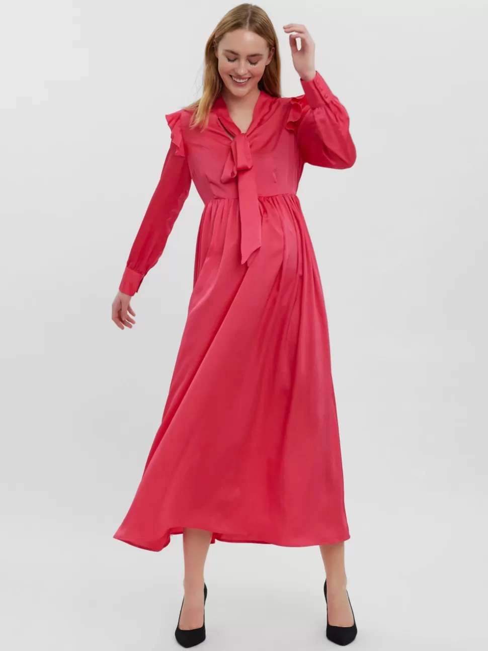 Amningskläder | Klänningar^VERO MODA MLVIDEL Gravidklänning Raspberry