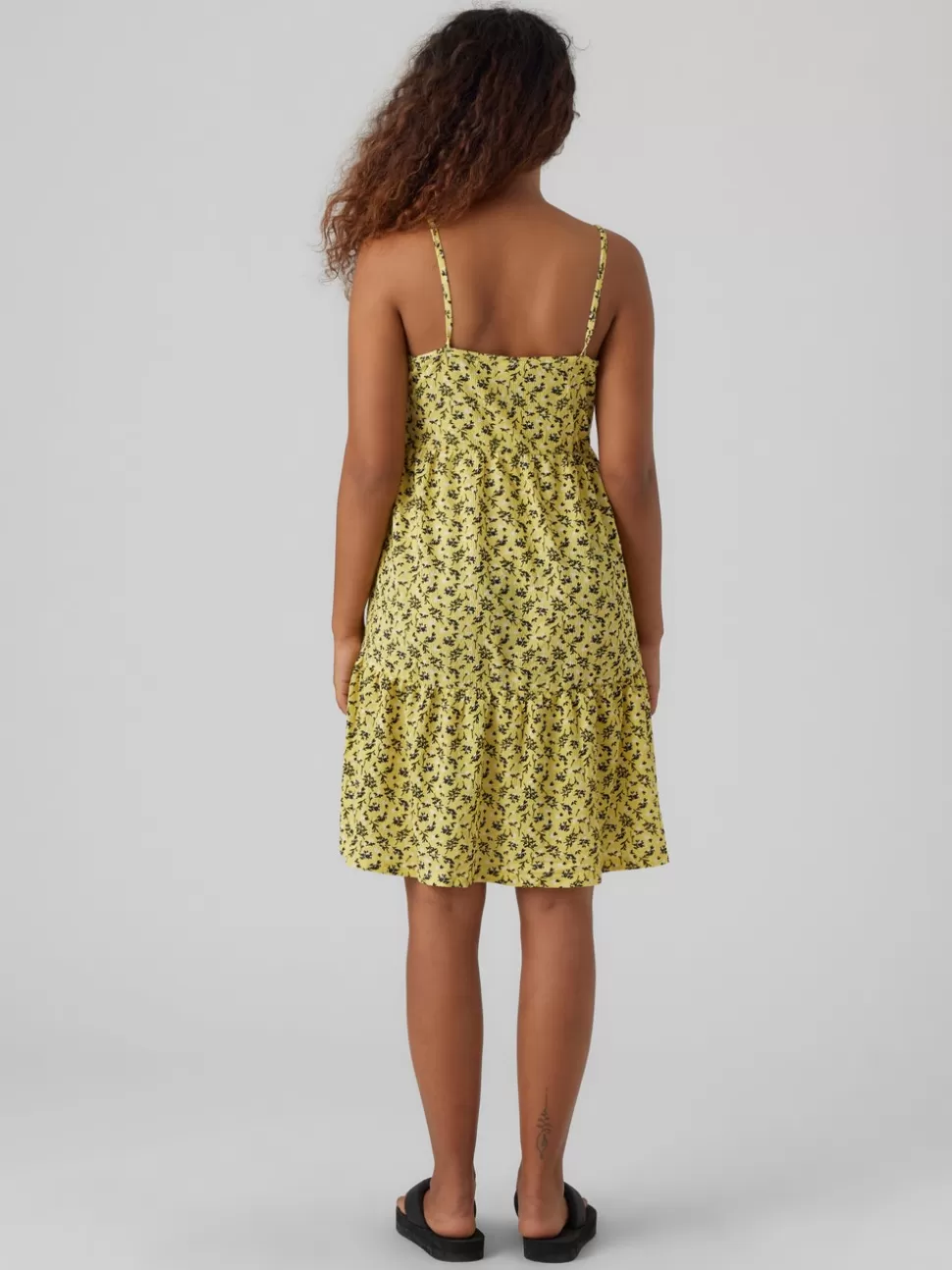Klänningar^VERO MODA MLVIKY Gravidklänning Yellow Cream