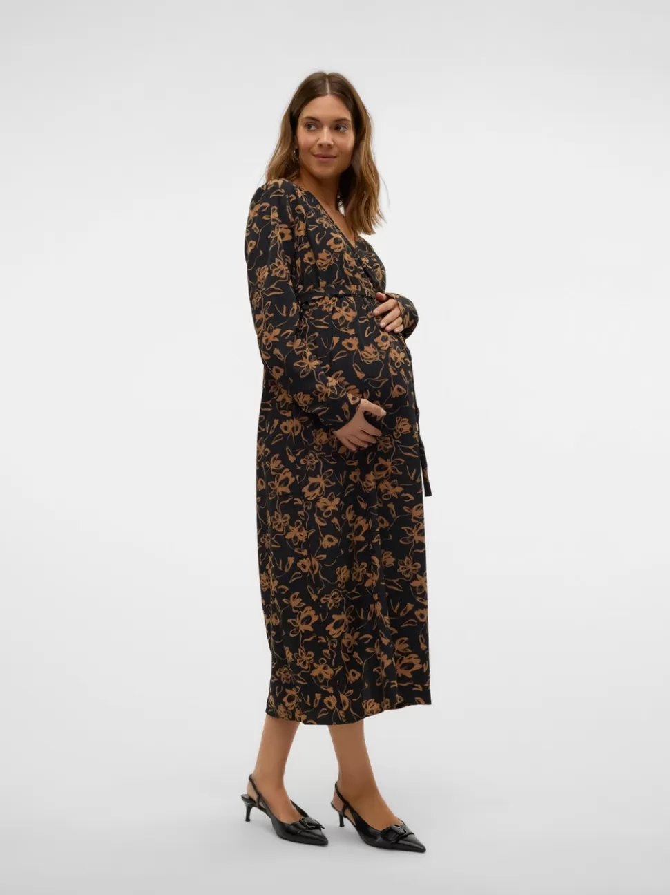 Klänningar^VERO MODA MLXENIA Gravidklänning Black