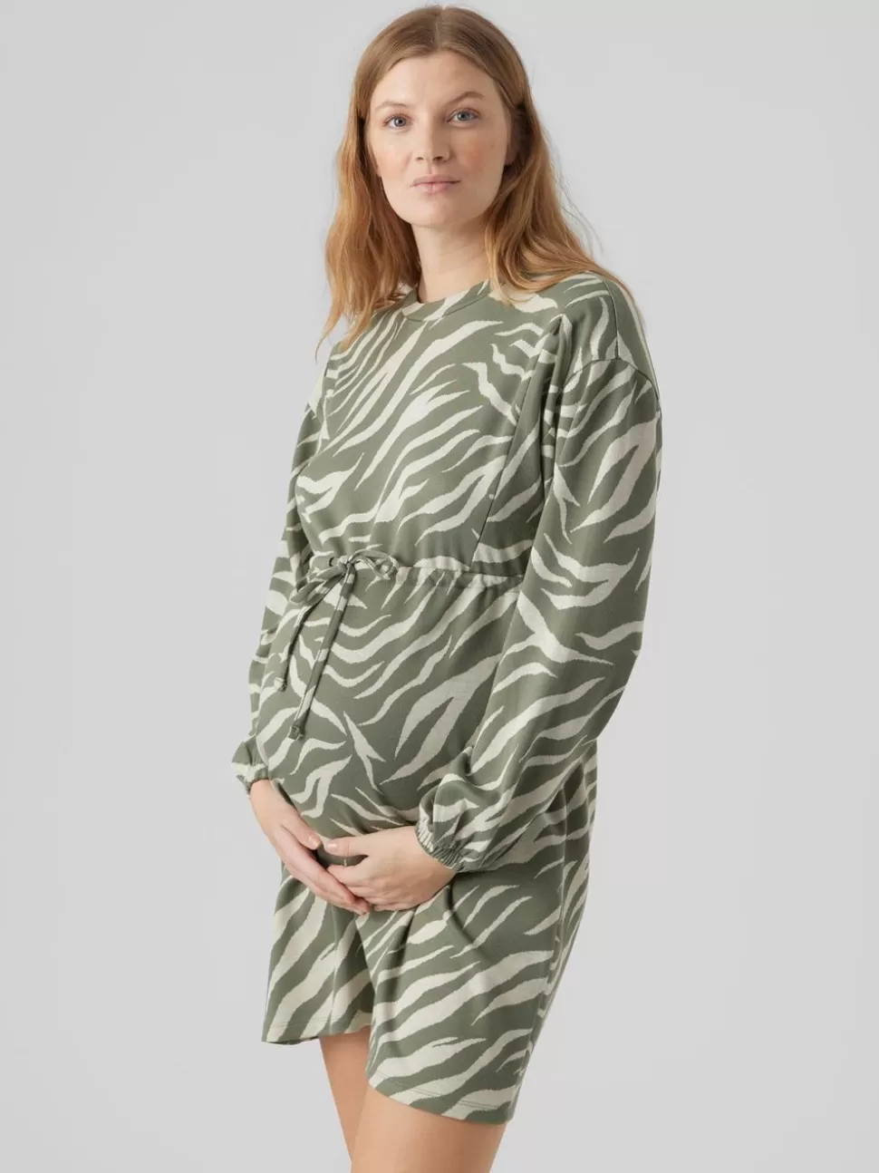 Amningskläder | Klänningar^VERO MODA MLYATES Gravidklänning Whitecap Gray