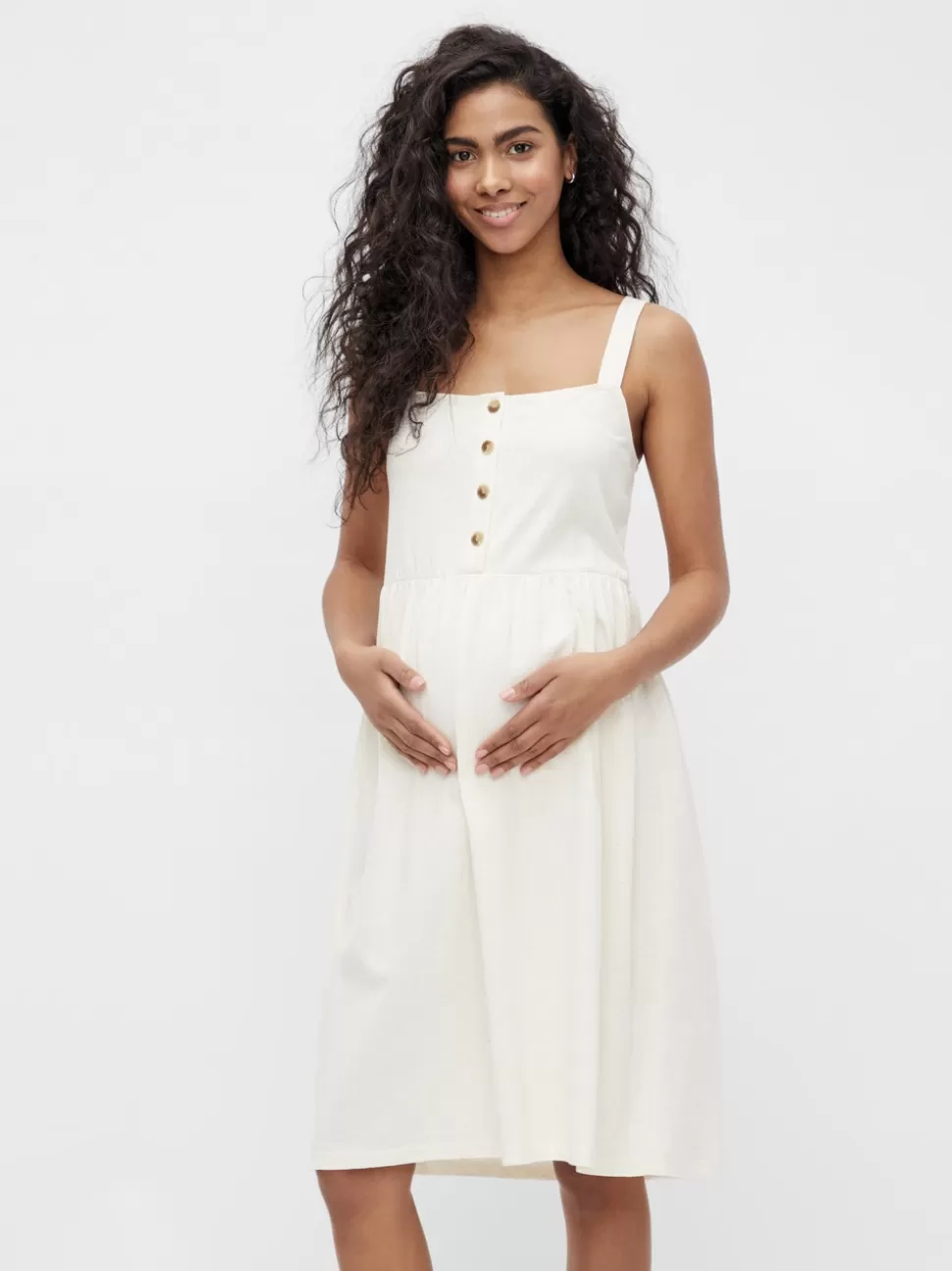 Amningskläder | Klänningar^VERO MODA MLYOA Gravidklänning Whitecap Gray