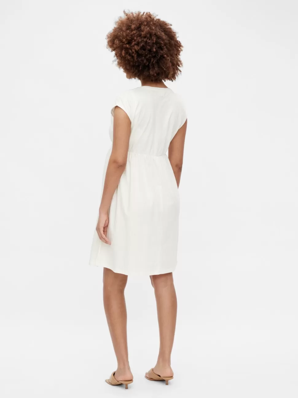 Klänningar^VERO MODA MLYOA Gravidklänning Whitecap Gray