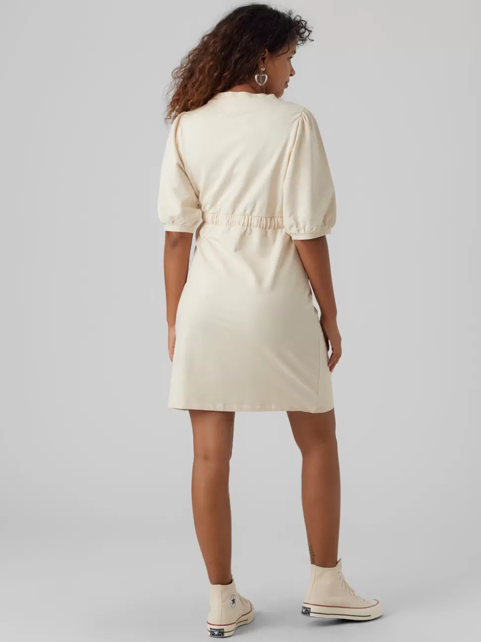 Klänningar^VERO MODA MLZALVA Gravidklänning Whitecap Gray