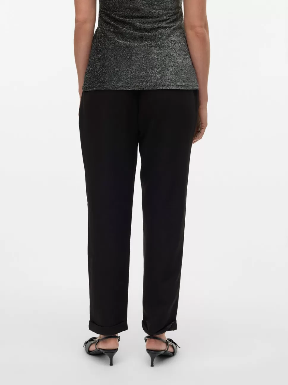 Byxor^VERO MODA Normal Passform Chinos Black
