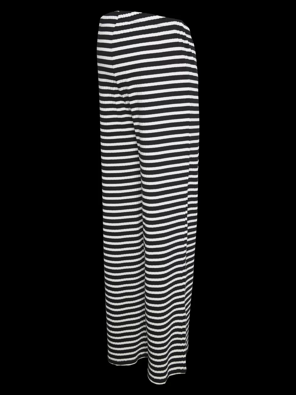 Byxor^VERO MODA Normal Passform Hög Midja Byxor Black