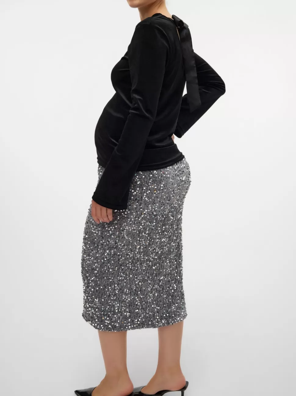 Tops^VERO MODA Normal Passform O-ringning Topp Black
