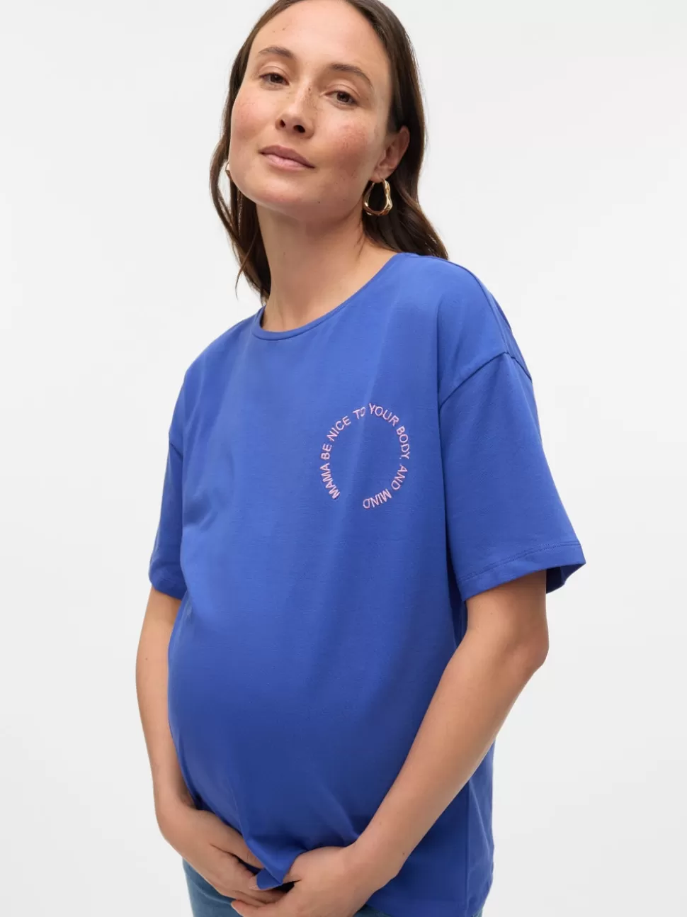 Tops^VERO MODA Normal Passform O-ringning Topp Deep Blue