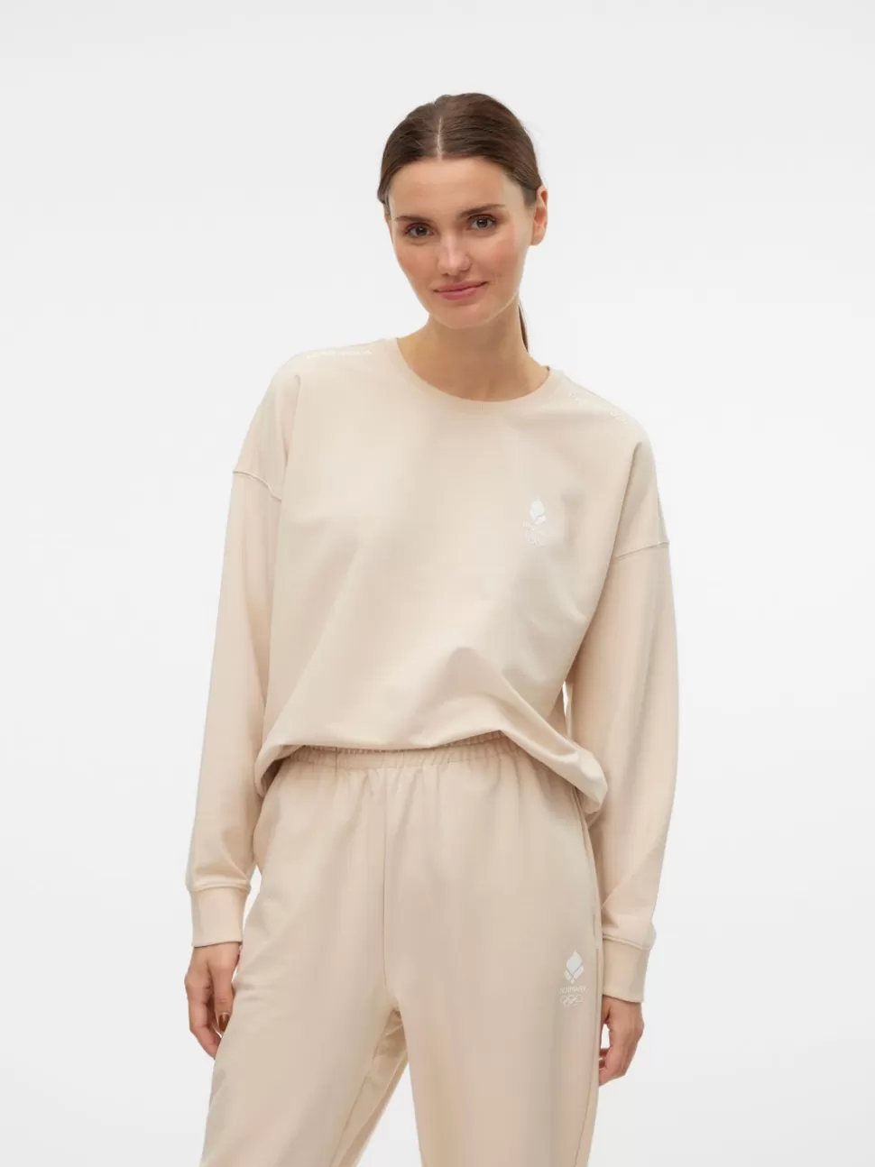 Sweatshirts | Hemmakläder^VERO MODA OL Sweatshirt Oatmeal