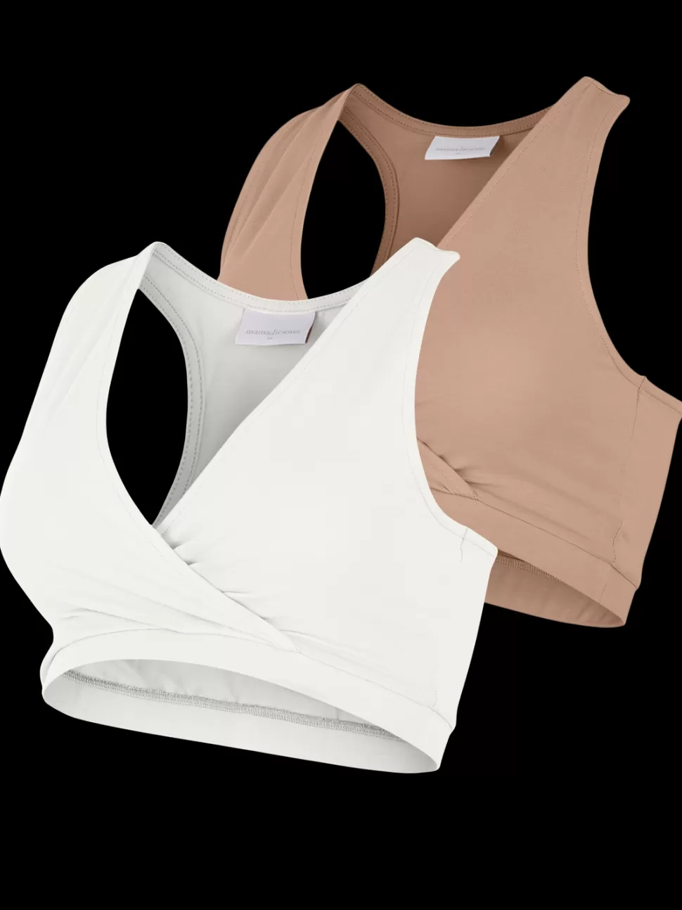 Amningskläder | Underwear^VERO MODA 2-Pack Amnings-behåar Maple Sugar