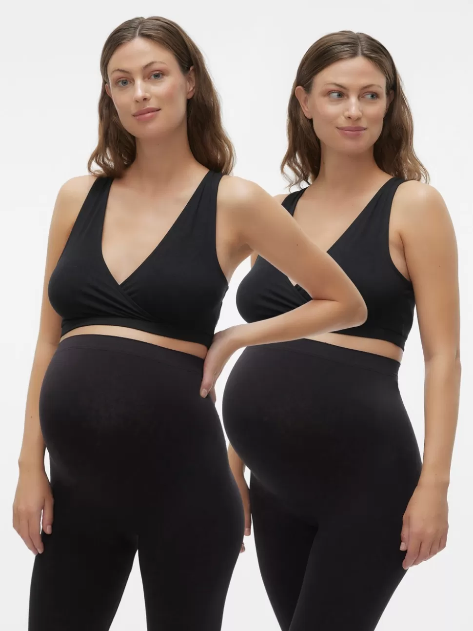 Amningskläder | Underwear^VERO MODA 2-Pack Amnings-behåar Black